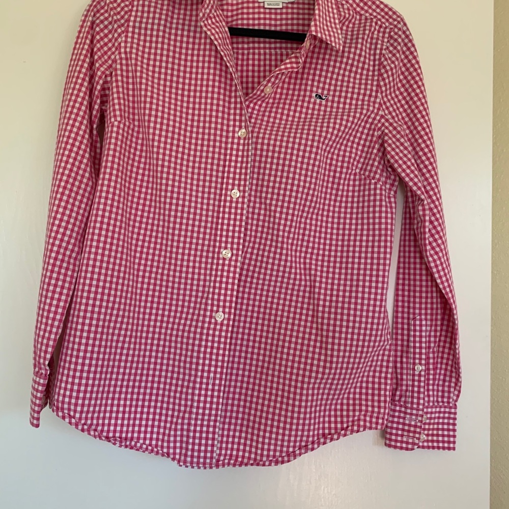 Vineyard Vines Pink Size 6 Gingham